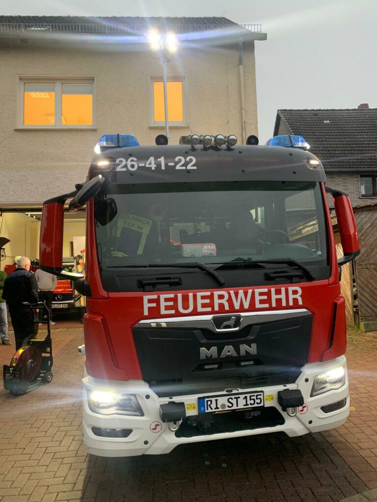 CDU-Stadtratsfraktion zu Besuch bei der Feuerwehr Goldbeck