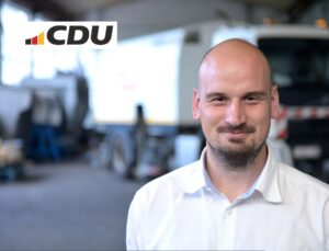 Tobias Bergsiek. Neu dabei. Frische Ideen. Verantwortung übernehmen.