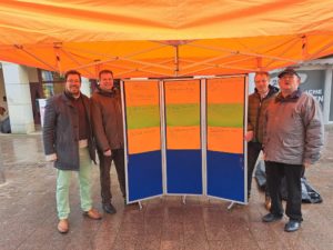 Bürgersprechstunde in der Fußgängerzone